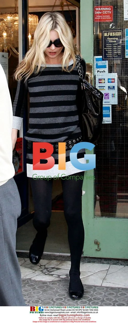 Kate Moss Shopping on Bond Street