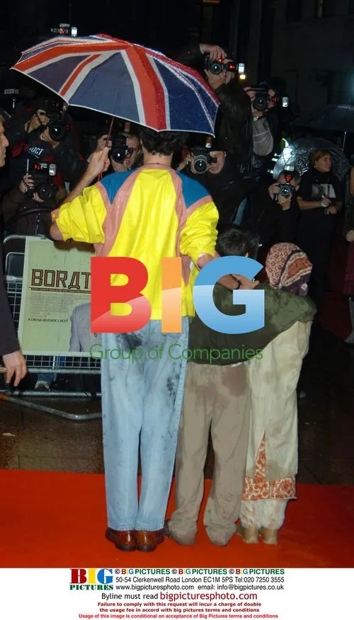 Sacha Baron Cohen at Borat premiere