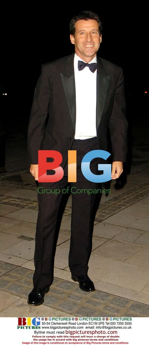 Baron Sebastian Coe arrives at London Guildhall party