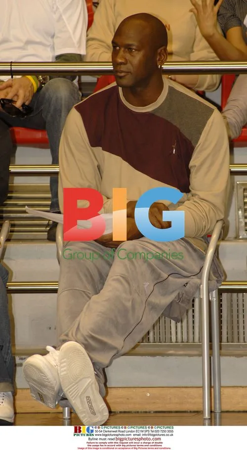 Michael Jordan in Milan, Italy