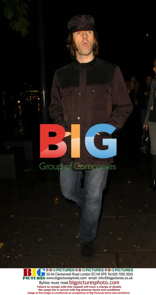 Liam Gallagher and Tom Ellis Leaving All Saints Gig