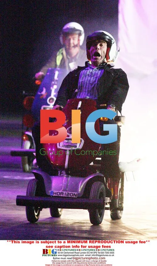 Top Gear presenters in epic stunt