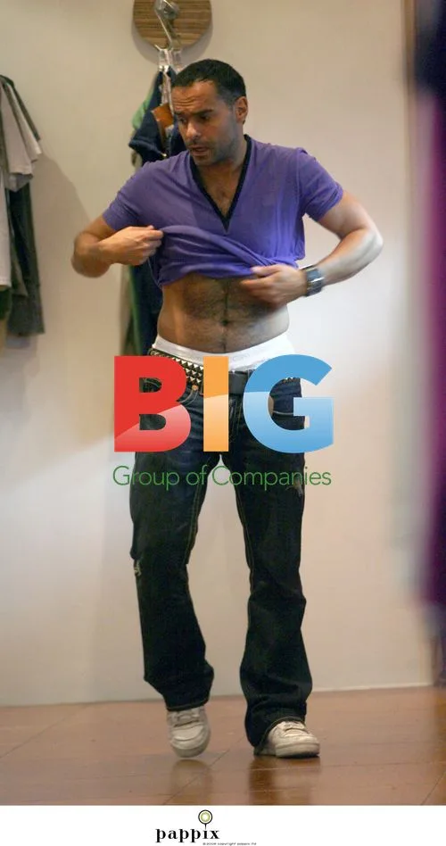 Michael Greco shopping in London