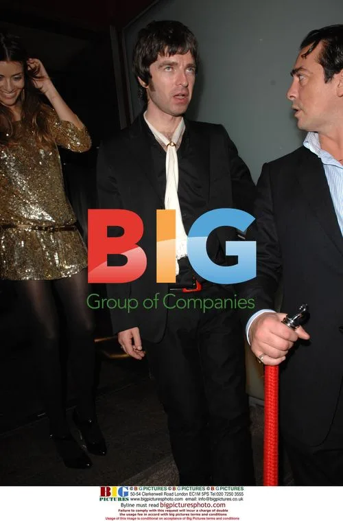 Noel Gallagher and Sara McDonald at Q awards 2006 after party