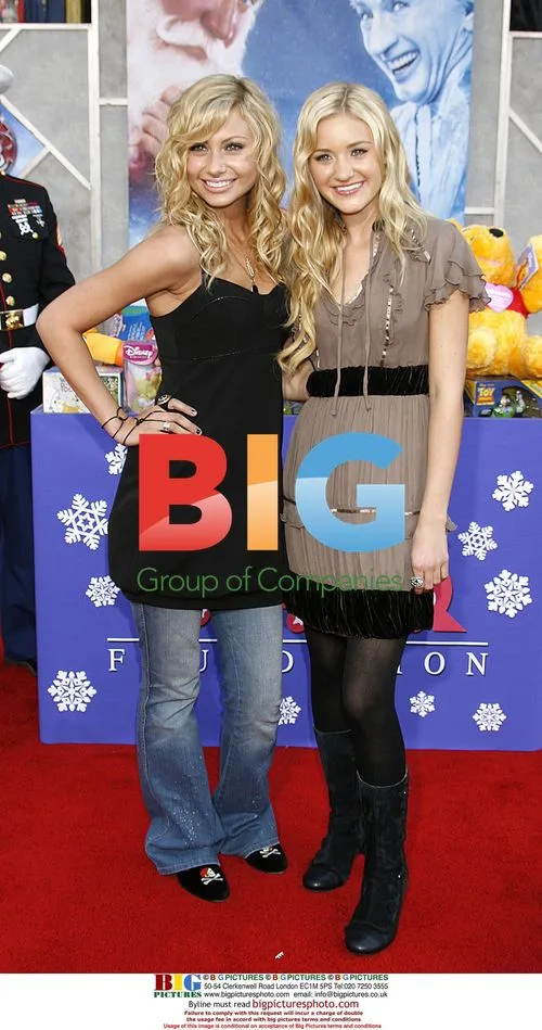 Aly & AJ at "The Santa Clause 3" Premiere
