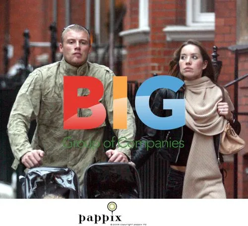Andrew Flintoff on shopping trip with family
