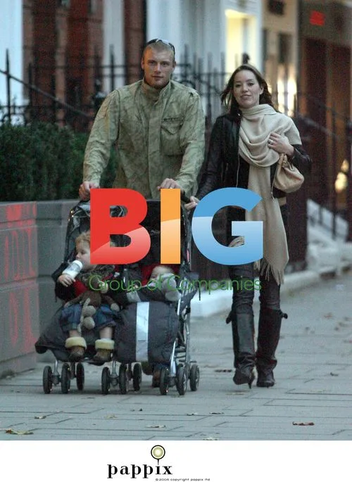 Andrew Flintoff on shopping trip with family