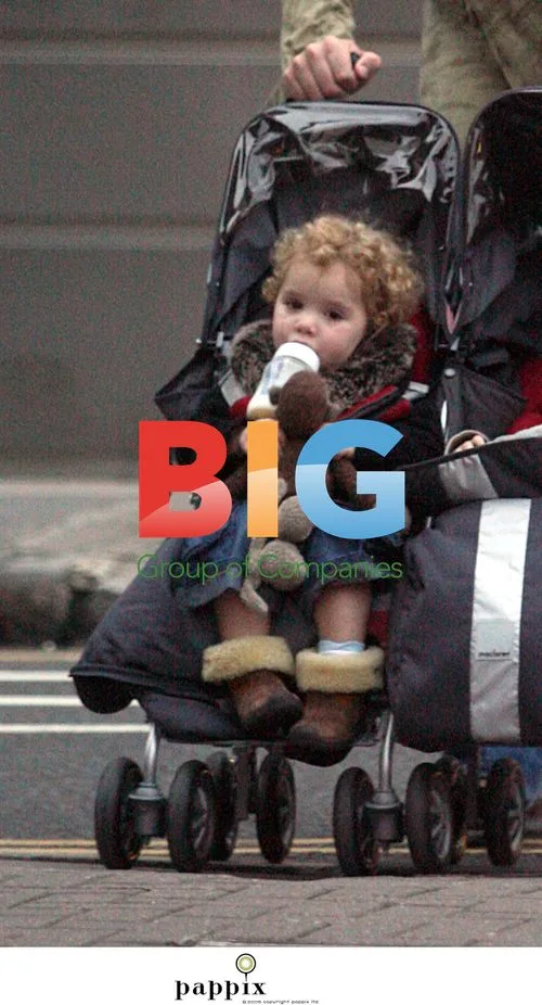 Andrew Flintoff on Shopping Trip with Family