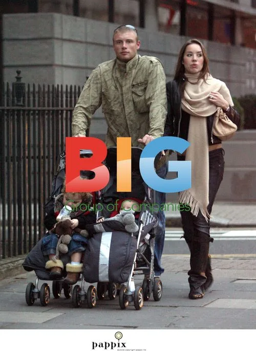 Andrew Flintoff and family out shopping