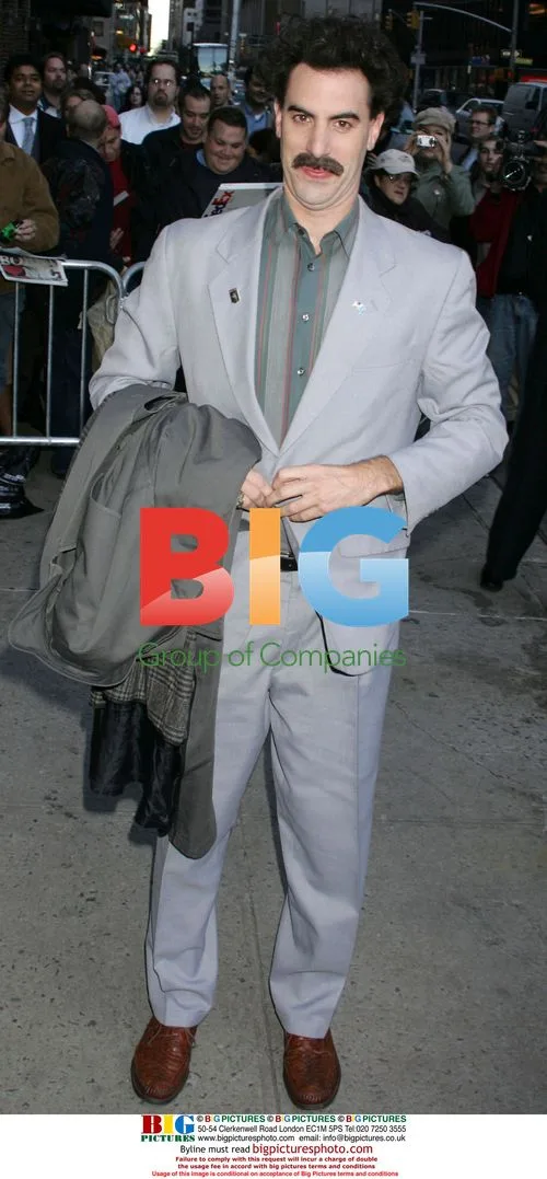 Sacha Baron Cohen as Borat on Letterman Show