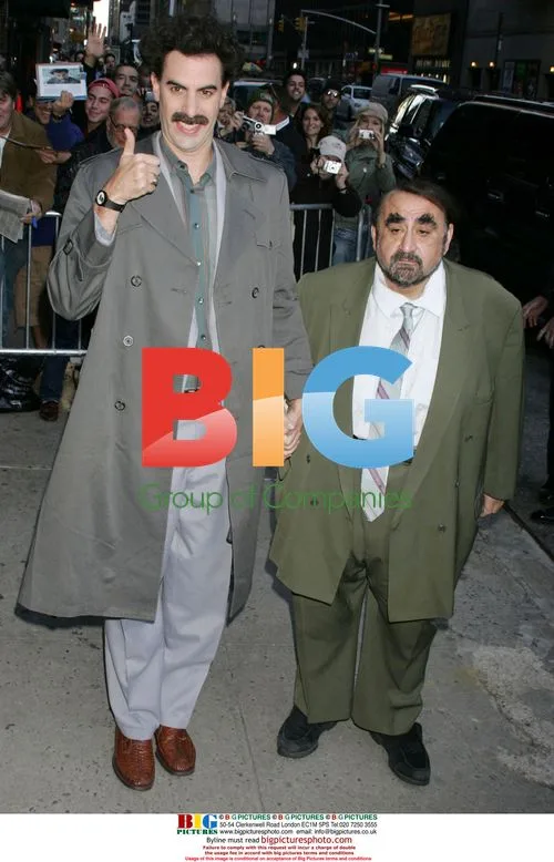 Sacha Baron Cohen and Ken Davitian as Borat and Azamat