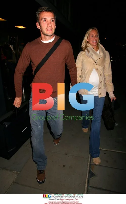 Andriy Shevchenko and Wife Kristen Pazik Shop in South London