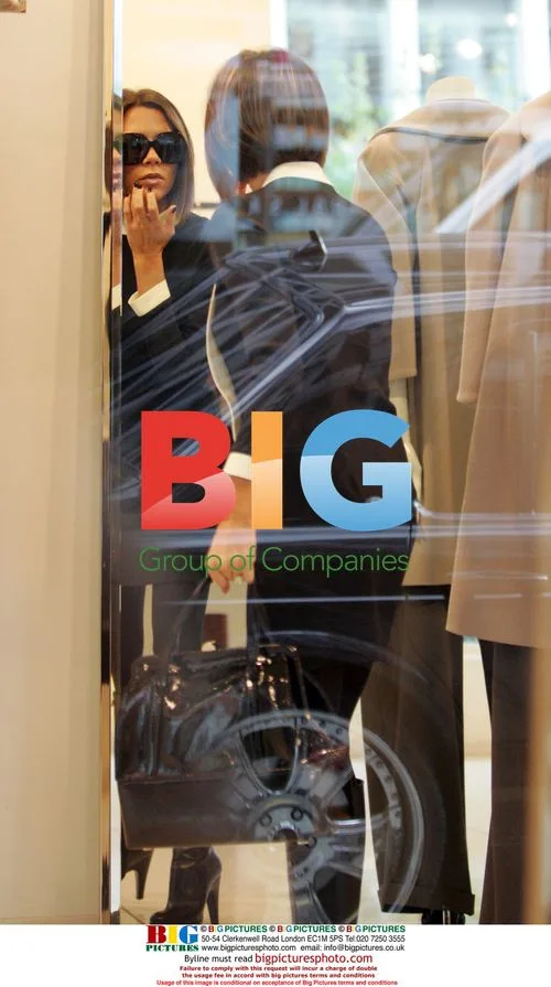 Victoria Beckham visits Chloe store in London