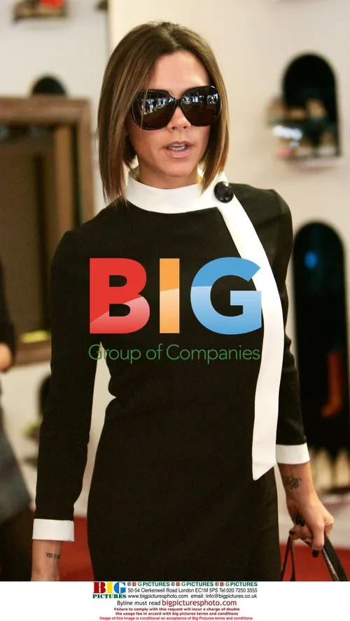 Victoria Beckham visits Louboutin store in London