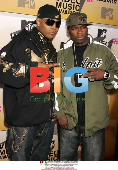 L.L. COOL J and 50 CENT at 2006 MTV VMAs