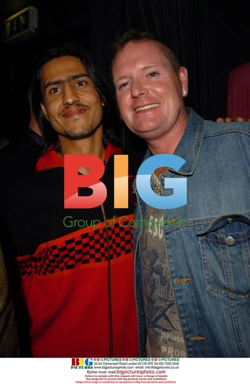 Footballer 'Gazza' Gascoigne at MrPaparazzi party