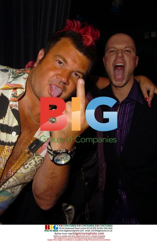 Darryn Lyons & BB Richard at Mr. Paparazzi Party
