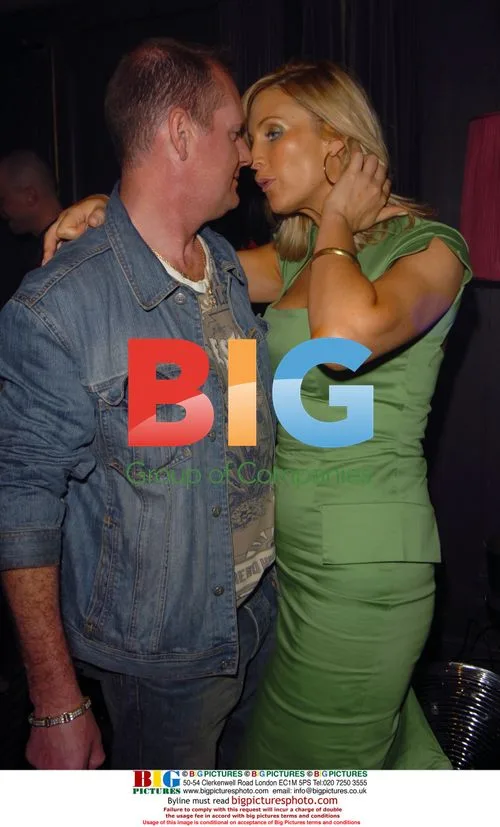 Footballer Gascoigne and BB Lisa Jeynes at Mr.Paparazzi launch party