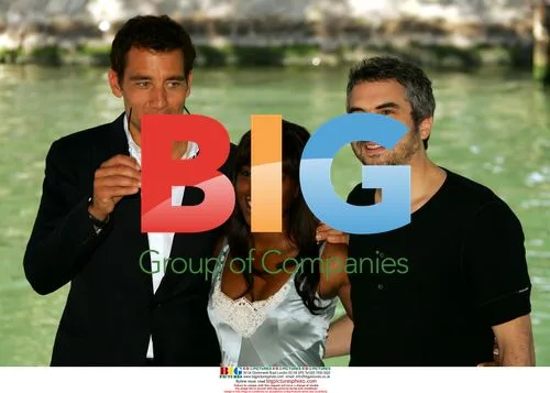 Clive Owen, Claire-Hope Ashitey and Alfonso Cuaron at Children of Men photocall