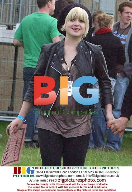 Kelly Osbourne and Matt Derham at Electric Picnic