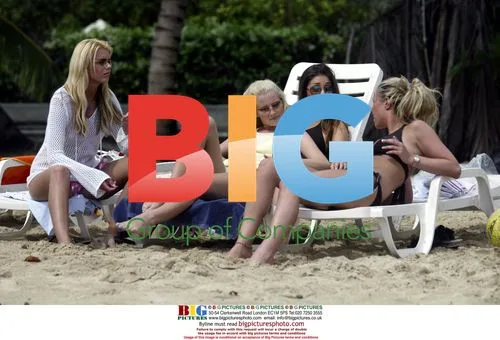 Glamour Models Relaxing in Spain