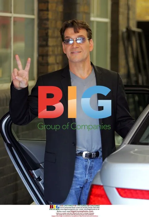 Patrick Swayze at TV Studios