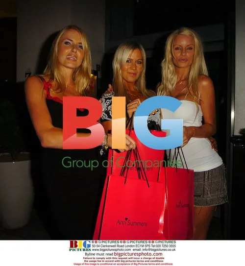 Models at Ann Summers 25th Anniversary Party