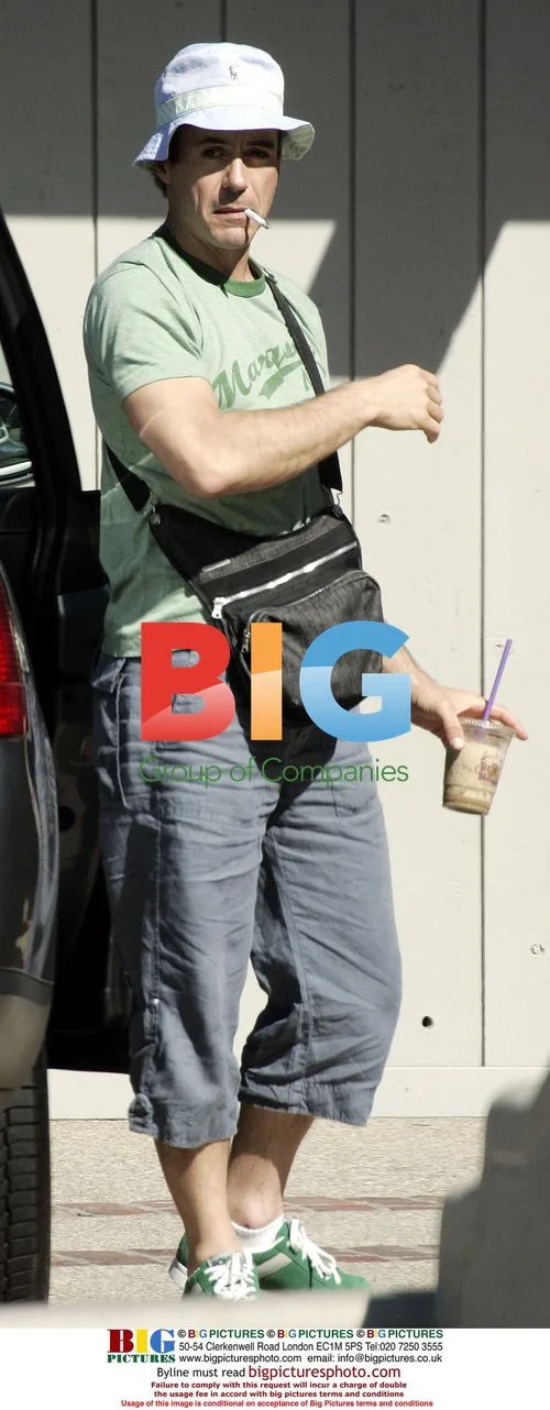 Robert Downey Jr. and wife Susan Levin in Malibu