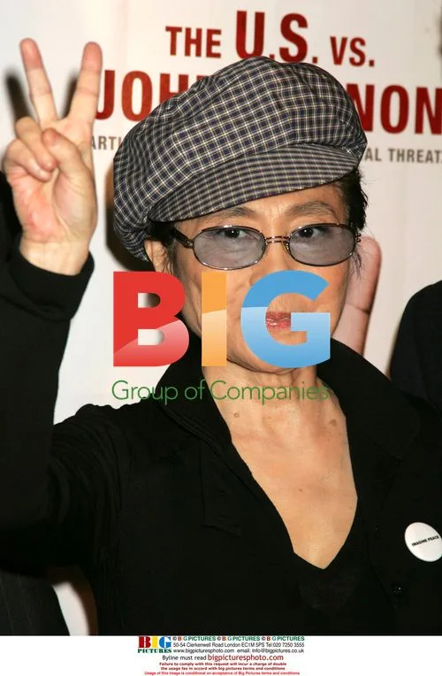 Yoko Ono at 'The U.S. VS. John Lennon' Press Conference