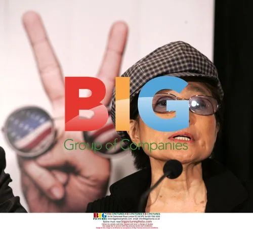 Yoko Ono at Press Conference in NY