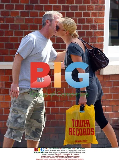 Denise Van Outen Lunching in North London