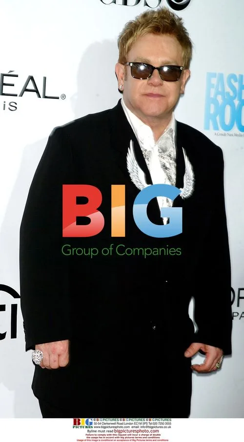 Elton John at Fashion Rocks