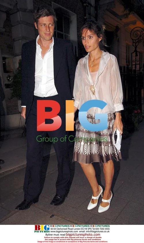 Zak Goldsmith & wife at Annabelle's in London