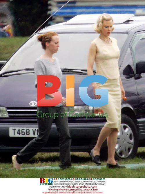 Nicole Kidman on set of 'The Golden Compass'