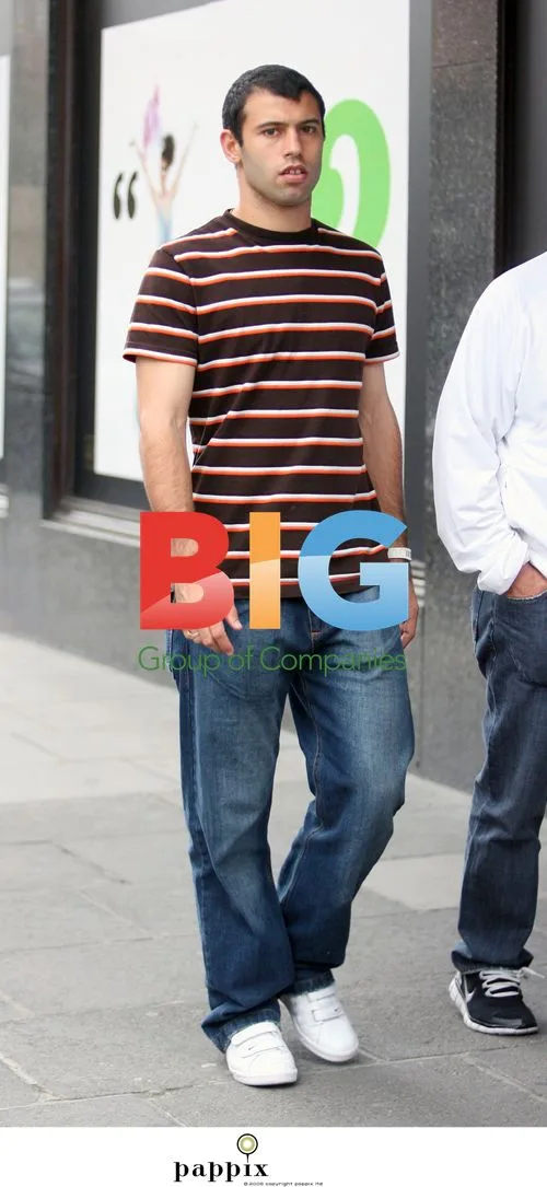 Javier Mascherano's Shopping Trip in London