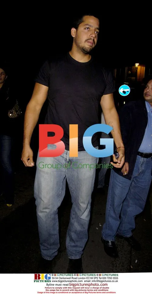David Blaine Out at Kabaret Nightclub