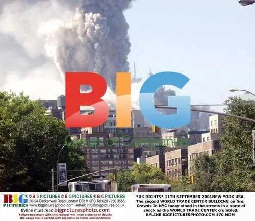 World Trade Center on Fire