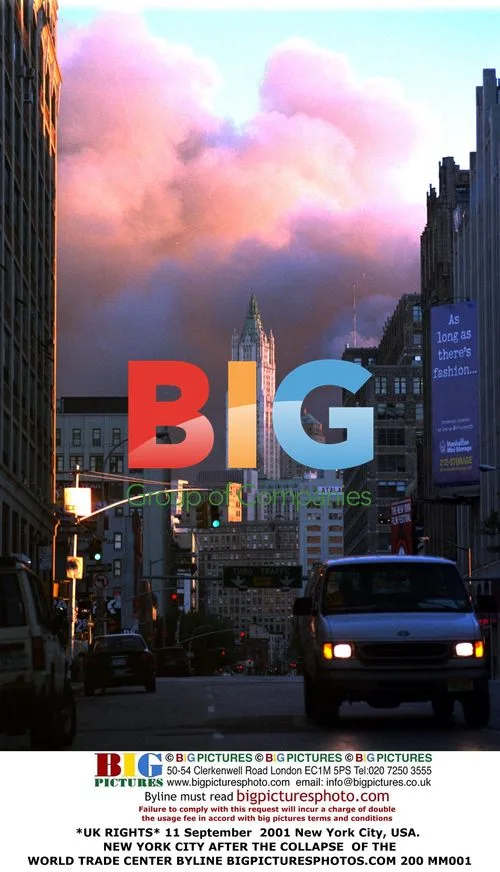 NYC after 2001 World Trade Center collapse