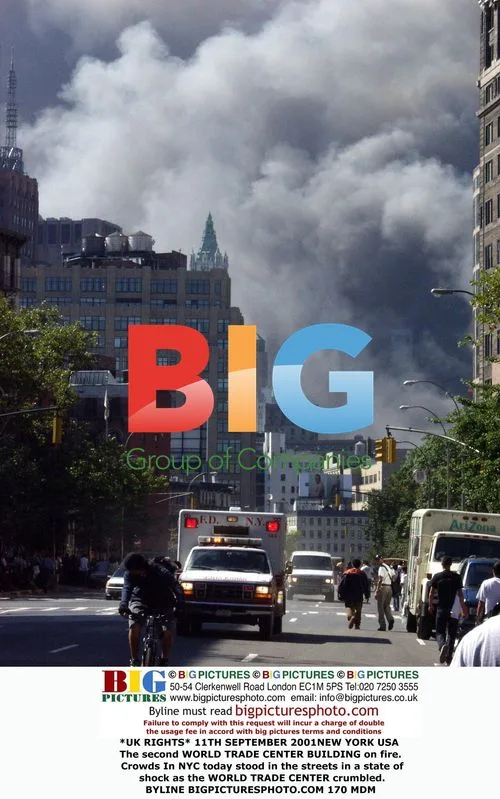 Crowds in NYC on 9/11