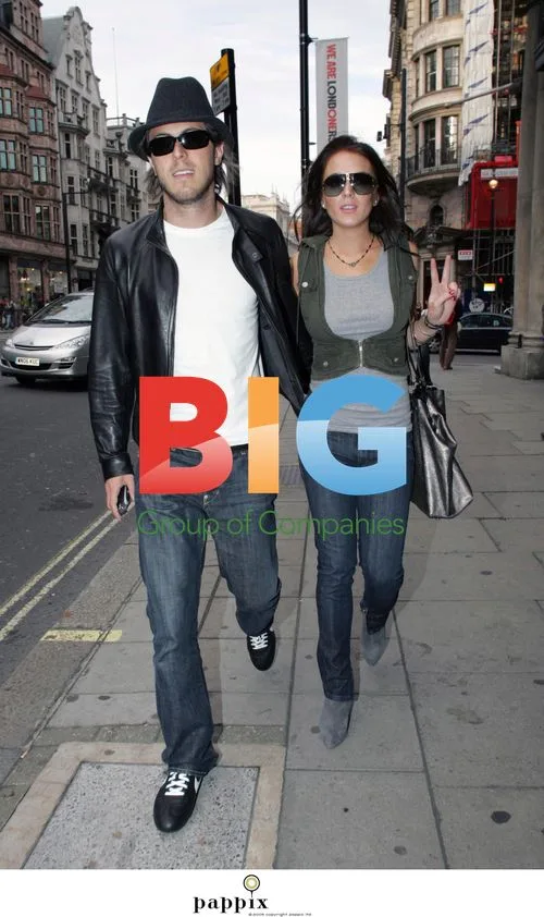 Lindsay Lohan and Harry Morton go shopping in London