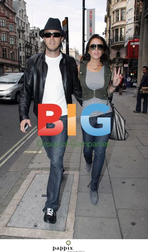 Lindsay Lohan and Harry Morton Shopping in London