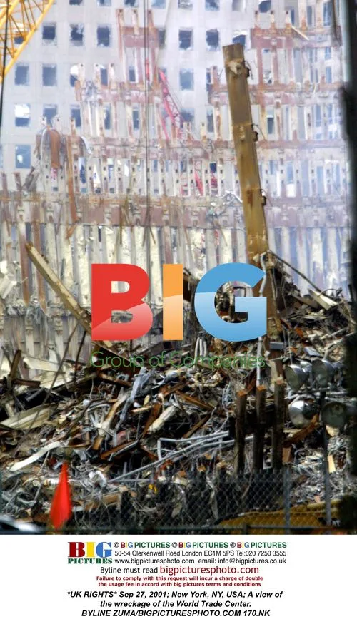 Wreckage of the World Trade Center