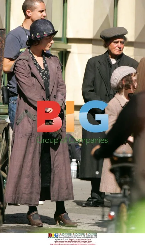 Catherine Zeta-Jones filming `Death Defying Acts`