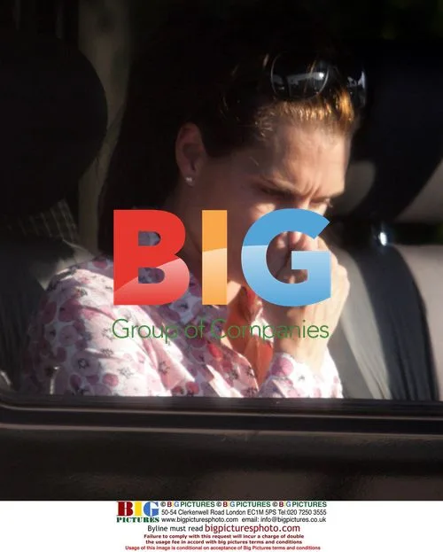 Brooke Shields Picks Nose in Car