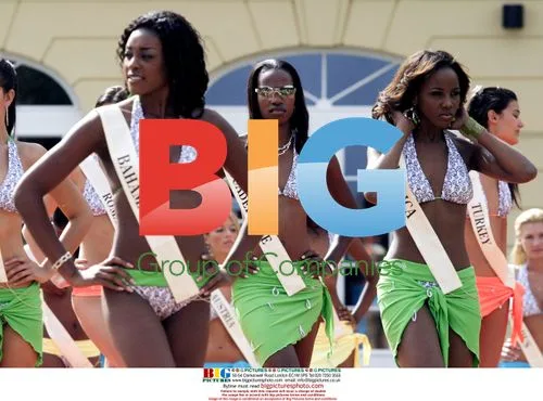 Miss Beach competition in Sopot, Poland