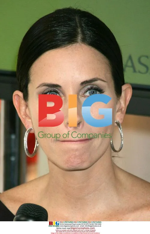 Courteney Cox at Kinerase Press Conference