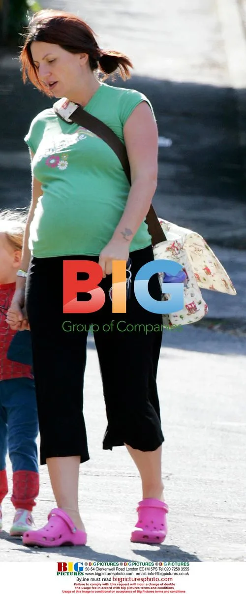 Pregnant Davina McCall Spotted Out
