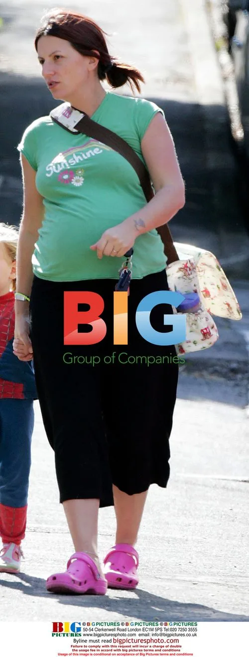 Hugely Pregnant Davina McCall Spotted Out