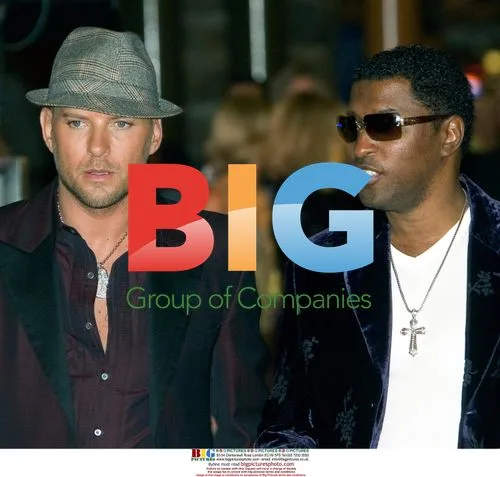 Matt Goss and Kenny "Babyface" Edmonds at David Foster Charity Gala