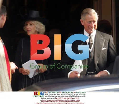 Camilla & Charles at Memorial Service